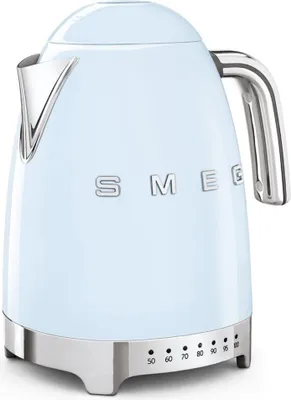 Produktbild von SMEG KLF04PBEU Wasserkocher, Regelbar 50's Retro Style, Pastellblau