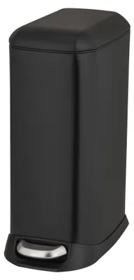 Produktbild von WENKO Treteimer Mod. Design 20 L, Schwarz, mit herausnehmbarem Einsatz