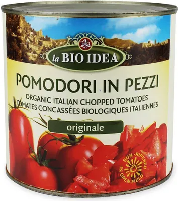 Produktbild von -Tomatenstücke ohne Haut, 2,5 kg – HORECA (LA  IDEA)