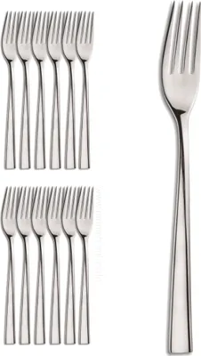 Produktbild von Picard & Wielpütz, Serie ' Monterey bright steel ', Dessert Vorspeisengabeln, 12 Stück, Nr.6160 160120
