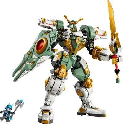 Produktbild von LEGO NINJAGO 15-jähriges Jubiläum: Lloyds Titan-Mech - Ninja Action Spielzeug mit sammelbarer Minifigur, Schild und Schwert - nostalgisches Geschenk für Jungen ab 14 Jahren und erwachsene Fans - 71860
