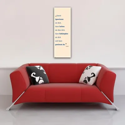 Image de Motivational - Poster Slim - D'abord ils t'ignorent + 1 poster Ü de taille 61x91,5cm