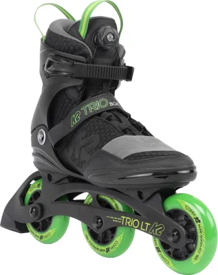 Produktbild von K2 Skates TRIO LT 100 Inline Skates Unisex  schwarz - grün  Größe EU: 46
