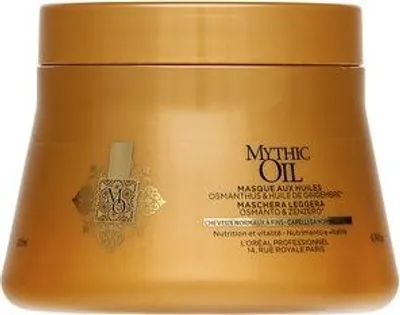 Produktbild von L´Oréal Professionnel Mythic Oil Oil Light Masque Maske für feines und normales Haar 200 ml