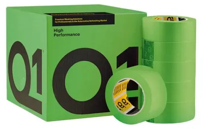 Zdjęcie produktu dla Taśma maskująca Q1 o wysokiej wydajności – taśma do lakierowania 48 mm x 50 m