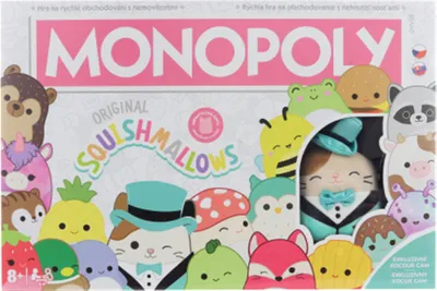 Immagine prodotto di Gioco da tavolo Monopoly Squishmallows