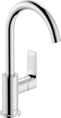 Produktbild von hansgrohe Einhebel-Waschtischmischer Rebris E 210 Schwenkauslauf m.Zugstange chrom, 1 Stk.