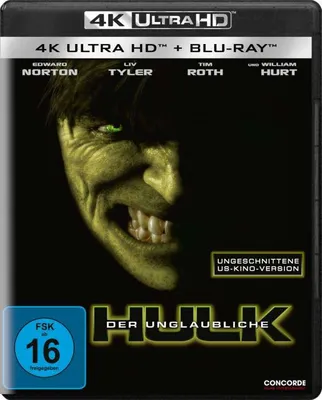 Produktbild von Der unglaubliche Hulk (Ultra HD Blu-ray & Blu-ray) - - (Ultra HD Blu-ray / sonstige / unsoriert)