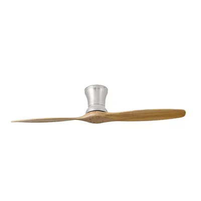 Obrázok produktu pre Stropný ventilátor LAMA Ø 143cm 2 lopatky nikel matný, borovicové drevo