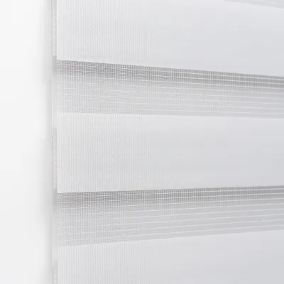 Produktbild von Doppelrollo Verdunkelungsrollo Fenster ohne Bohren Klemmfix 70x230cm grau VICTORIA M