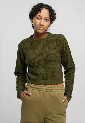 Immagine prodotto di Urban Classics - Maglione corto da donna Summerolive - 3XL