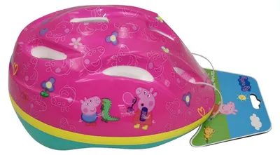 Produktbild von Peppa Wutz Pig Kinder Skate Fahrrad-Helm Deluxe Gr. 52-56 cm