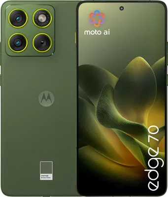Produktbild von Motorola edge 70 , 17 cm (6.7"), 12 GB, 512 GB, 50 MP, Android 16.0, Grün