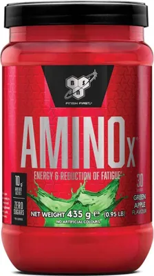Produktbild von BSN Amino X - 435 g-Dose Green Apple