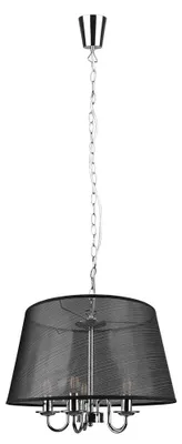 Immagine prodotto di Lampada a sospensione, regolabile in altezza una volta, metallo, cromo, H 150 cm