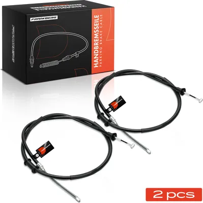 Produktbild von Frankberg 2x Seilzug Feststellbremse Hinterachse beidseitig für Fiat Idea 350 Lancia Musa Ypsilon 843