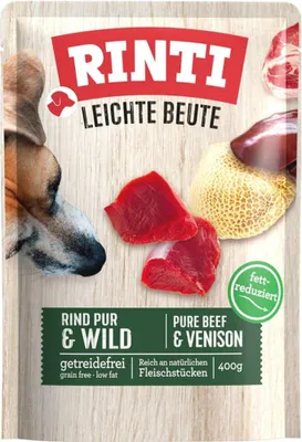 Produktbild von RINTI Leichte Beute Rind Pur + Wild 400 g