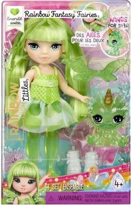 Produktbild von Rainbow High Littles Fantasy Fairies - Emerald