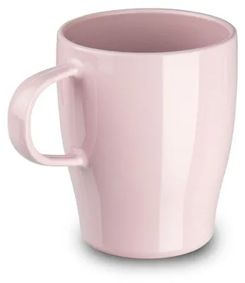 Produktbild von Plasticforte Becher - 1x Stuck - Kunststoff - rosa - 300 ml - unzerbrechlich Becher - Camping - Kind