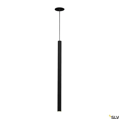 Produktbild von SLV 158400 HELIA 30 Pendelleuchte LED 3000K rund schwarz flache Rosette zum Einbau 7,5W