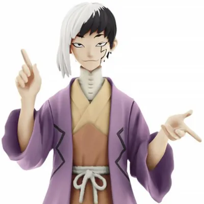 Image de Dr. Stone - Figurine Gen Asagiri Stone World - Banpresto