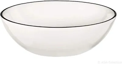 Zdjęcie produktu dla ASA Schälchen, ligne noire LIGNE d. 11,5 cm, h. 3,5 cm 1910113 ! Vorteilsset beinhaltet 12 x den genannten Artikel und Geschenk + Spende