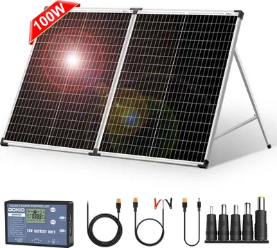 Immagine prodotto di Pannello solare, design pieghevole, alta efficienza, 100W