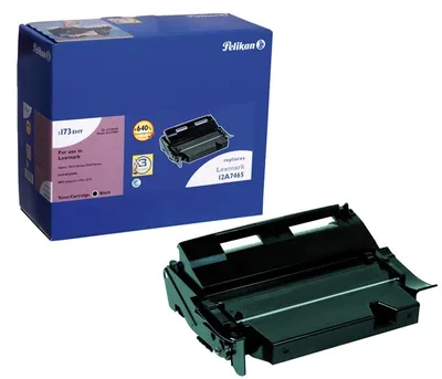 Produktbild von Pelikan Toner Lexmark 12A7365 Black, 32000 Seiten, Schwarz