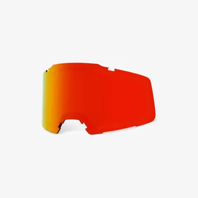 Obrázek produktu pro 100% Okan Replacement Hiper – lyžařské a snowboardové brýle s dvojitým sklem, zrcadlové, červené