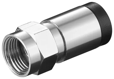 Image de goobay Compression F mâle 7,0 mm en zinc (Bulk)