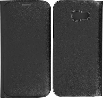 Produktbild von Avizar, Klappetui mit Standfunktion für Samsung Galaxy A5 2017, Schwarz