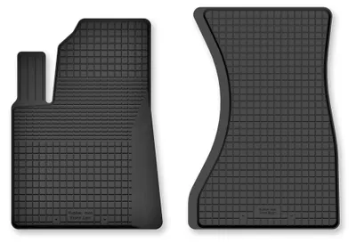 Image de Tapis avant en caoutchouc pour Audi SQ5 8R 2008-2016 – 2 pièces, noirs, semi-universel, adapté