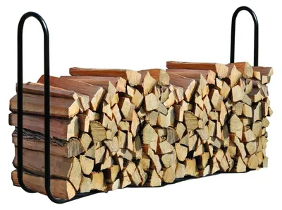 Obrázek produktu pro Stojan na dřevo ShelterLogic 244 x 25 x 98,9 cm ocelový černý