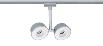 Produktbild von Paulmann 954.71, Schienenlichtschranke, 2 Glühbirne(n), LED, 2700 K, 294 lm, Chrom, Weiß