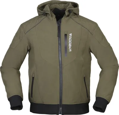 Immagine prodotto di Modeka Clarke giacca impermeabile in tessuto da moto, oliva, 5XL