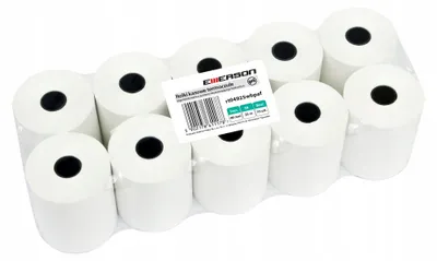 Produktbild von Emerson Thermorollen 49x25mm 10 Stück BPAfrei Kassenpapier