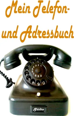 Produktbild von Mein Telefon- und Adressbuch, Deutsch, Taschenbuch, 104 Seiten
