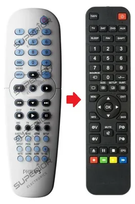 Produktbild von Ersatz Fernbedienung für Philips 313925870111 | HTS3050 | HTS3300/05