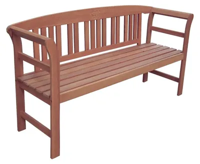 Produktbild von Bank HARLAND, mit Rose, 3-Sitzer