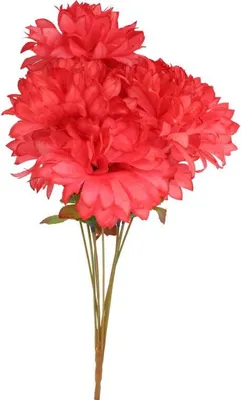 Produktbild von Künstlicher Strauß rosa Chrysanthemen - Friedhofsdekoration, 43 cm