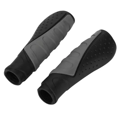 Imagen del producto de Puños para manillar, puños para manillar de bicicleta, puños antideslizantes para manillar de bicicleta, puños de goma para manillar, accesorios para ciclismo