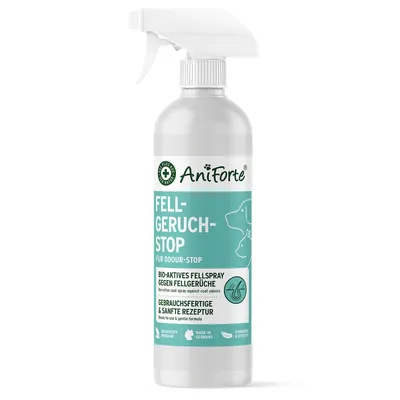Produktbild von AniForte Fellgeruch-STOP für Hunde & Katzen 200 ml - Fellspray gegen Fellgerüche, Geruchsneutralisierer für Langhaar & Kurzhaar, Fellgeruchsentferner