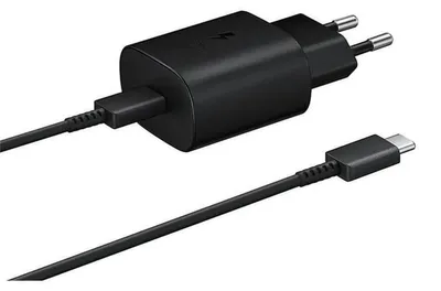 Obrázok produktu pre Samsung EP-TA800EBE + EP-DG980BBE 25W cestovná nabíjačka + USB-C/USB-C dátový kábel čierny (OOB Bulk) (2453214)