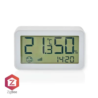 Produktbild von Nedis SmartLife-Klimasensor - Zigbee 3.0 - Batteriebetrieben - Android / IOS - Weiss
