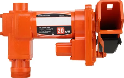Produktbild von SucceBuy Elektrische Kraftstoff-Transferpumpe, 12 V, 75,7 L/min, 1/4 PS, Absaugpumpe mit effizientem Durchfluss und Sammelkasten-Design für Benzin, Diesel, Kerosin, Biodiesel sowie Ethanol- und Methanolmischungen