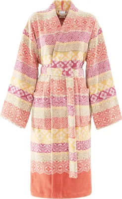 Produktbild von Bassetti Baumwoll-Bademantel HANAMI Farbe BEIGE 41 Größe L AL