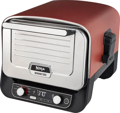 Obrázok produktu pre Ninja OO101EU Elektrický gril a gril na drevené uhlie čierny, červený, strieborný 2400 W