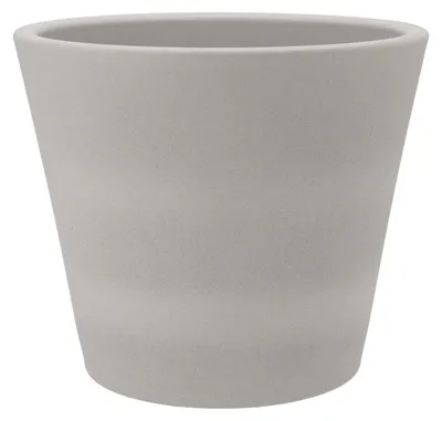 Produktbild von DK Design Blumentopf - Vinci - hellgrau matt - 28x34cm
