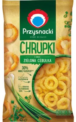 Obrázok produktu pre Chrupki Przysnacki o smaku zielonej cebulki 140 g