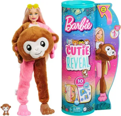 Obrázek produktu pro Barbie Cutie Reveal HKR01, Módní panenka, Ženy, 3 rok/roky, Dívka, 303 mm, 350 g